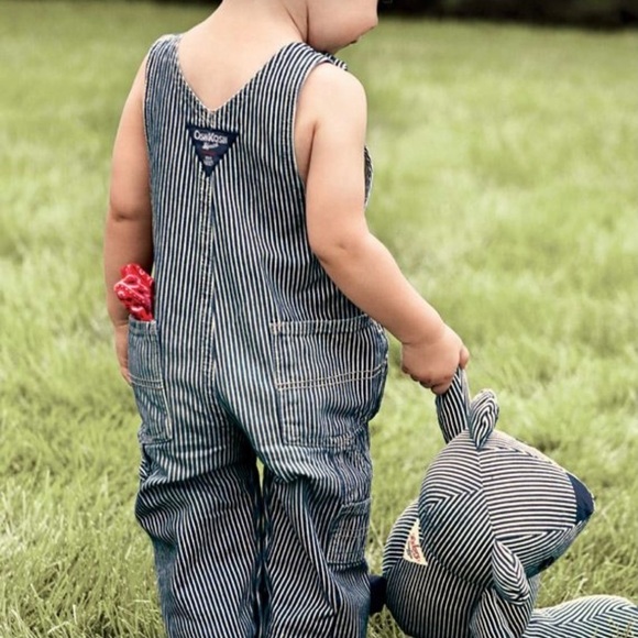 OSHKOSH B'GOSH Vintage Pinstripe Overalls - Picture 10 of 10
